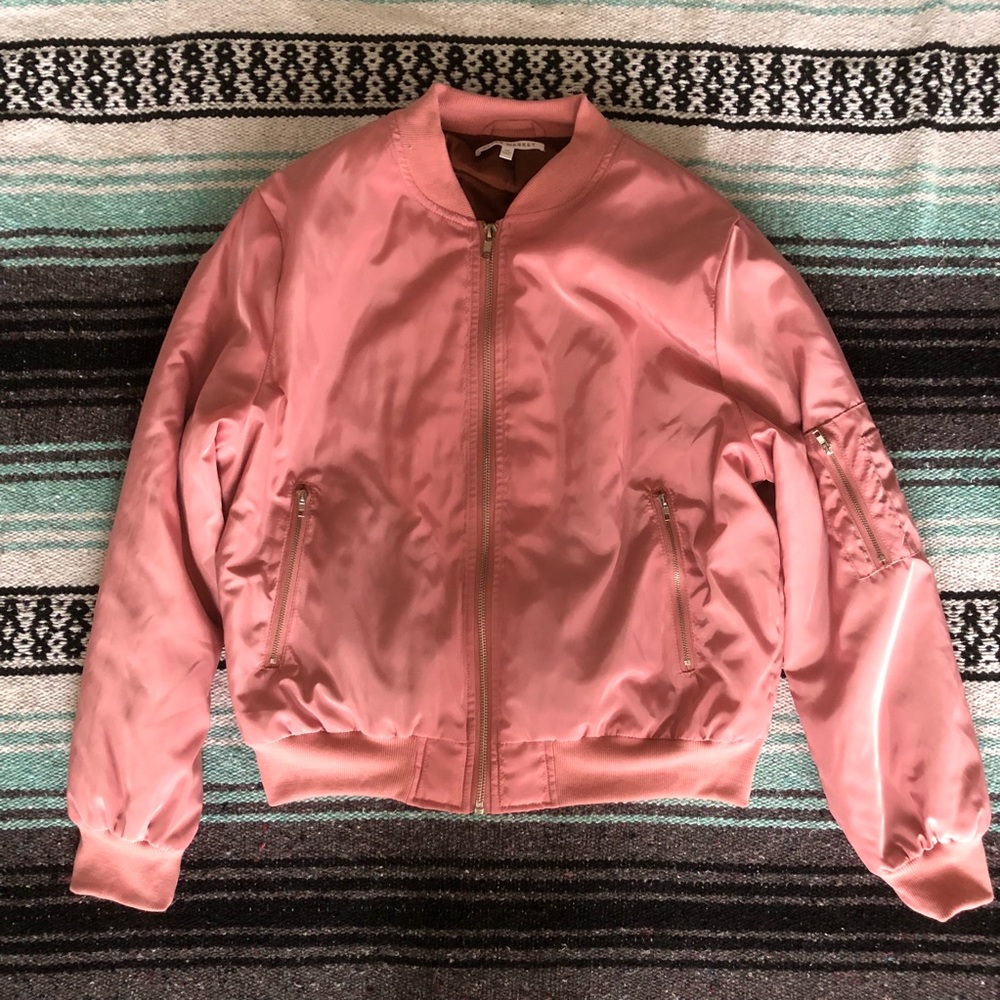 Pink Bomber Jacket